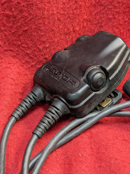 3M peltor dual push-to-talk (ptt) adapter military radios fl5701 unused (com1-enu134)