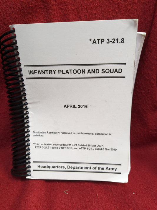 BOOK  ATP 3-21.8 infantry platoon and squad April 2014  (BOX19)