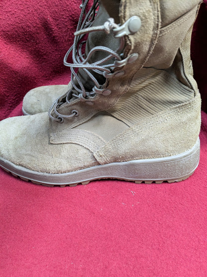 McRae US Army 9.5  Hot Weather Combat Boots Coyote 499 Tan Used (hc02-enu137)