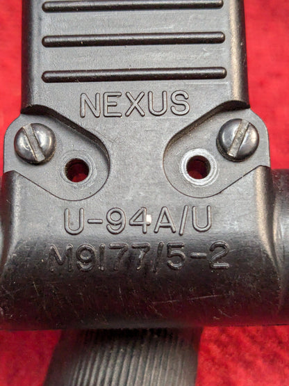 MSA Nexus Push to Talk PTT M9177/5-2 U-94A/U MSA PRC Good Condition (com1-enu153