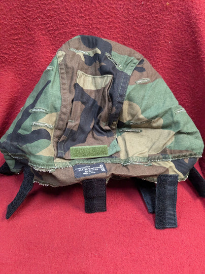 MSA Reversible ACH Helmet Cover DCU BDU Desert Woodland size M/L (hp-enu154)