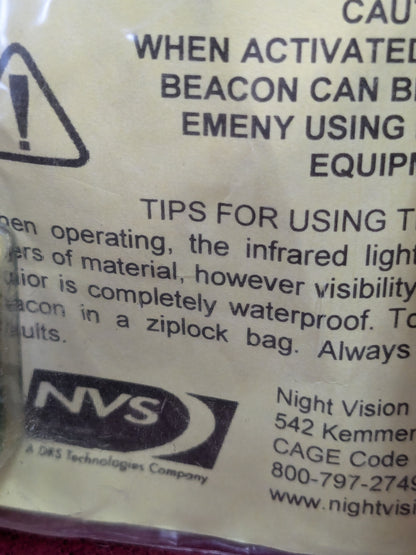 NOS US Army Firefly IR Infrared Transmitter Strobe Beacon Phoenix Jr. (j09-enu172)