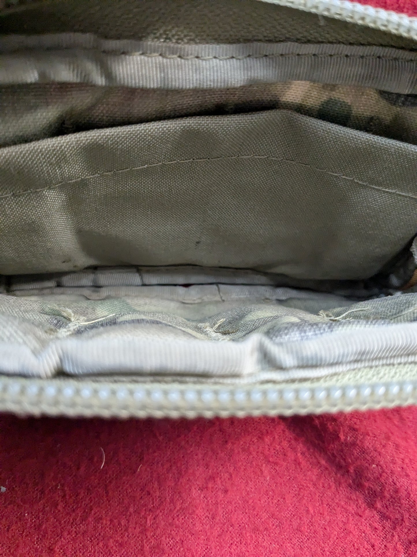 Multicam Admin / Utility Pouch Molle OCP Used (31cr-enu177)