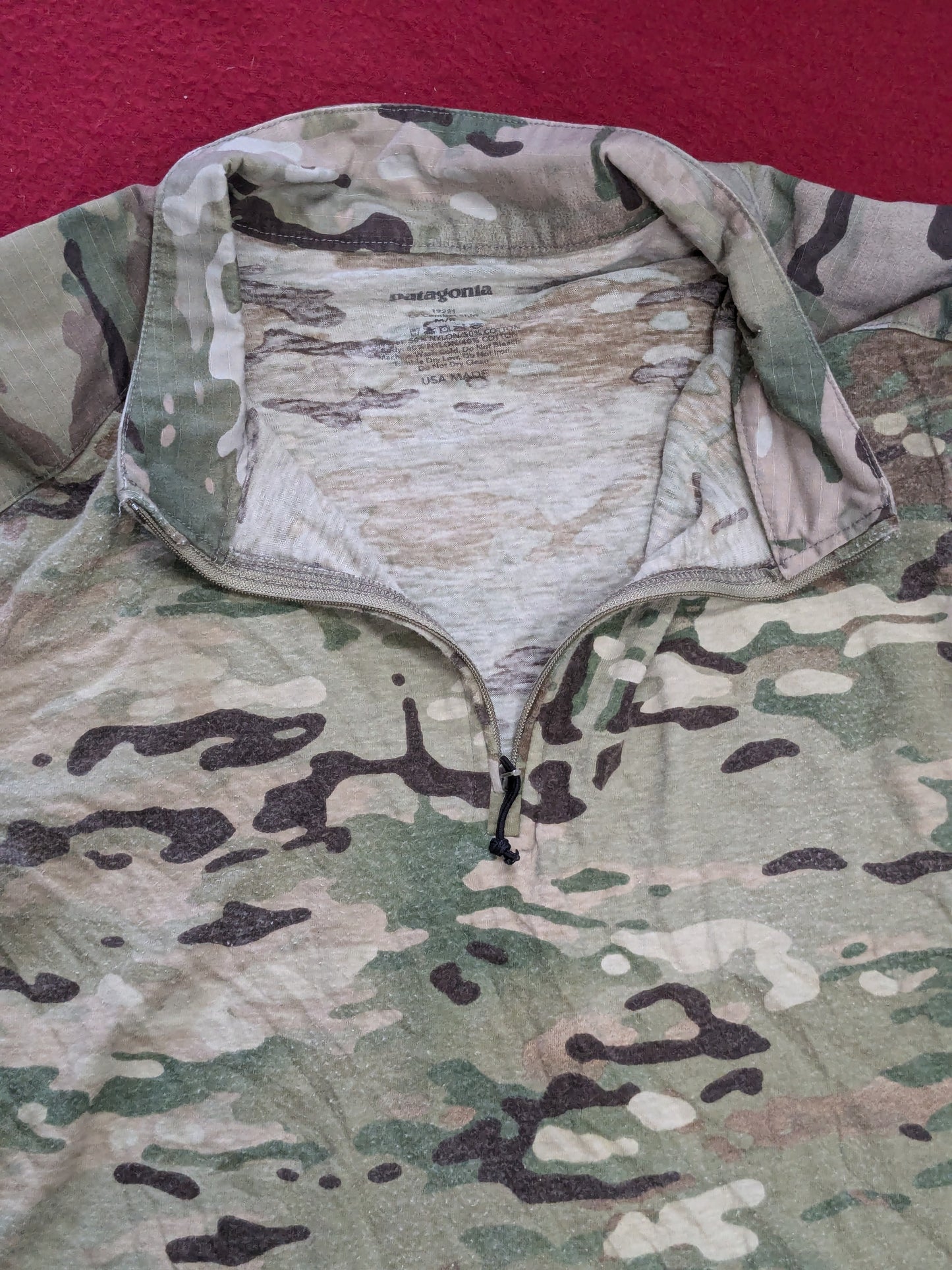 patagonia combat shirt top shirt medium / regular ocp l9 level 9 Excellent Condition (cso- fa10-YLU78)