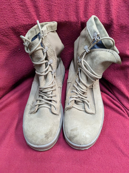 US Army Vibram Altama Gore-Tex Military Combat Boots 8W Wide Used (hc08-ENU195)