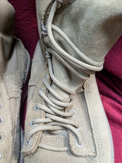 US Army Vibram Altama Gore-Tex Military Combat Boots 8W Wide Used (hc08-ENU195)