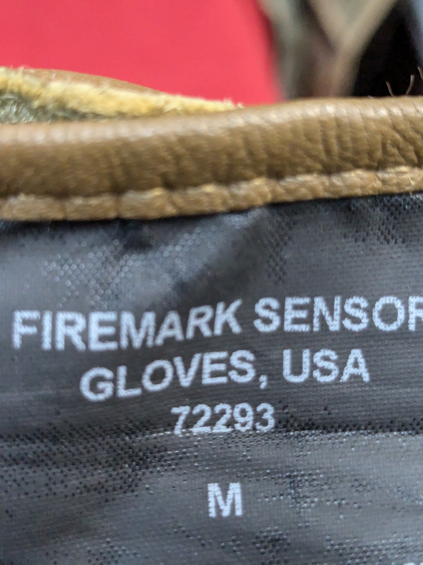 Outdoor Research Firemark Sensor Gloves - USA  Coyote Medium  Used (40cr- cb2-ENU197)