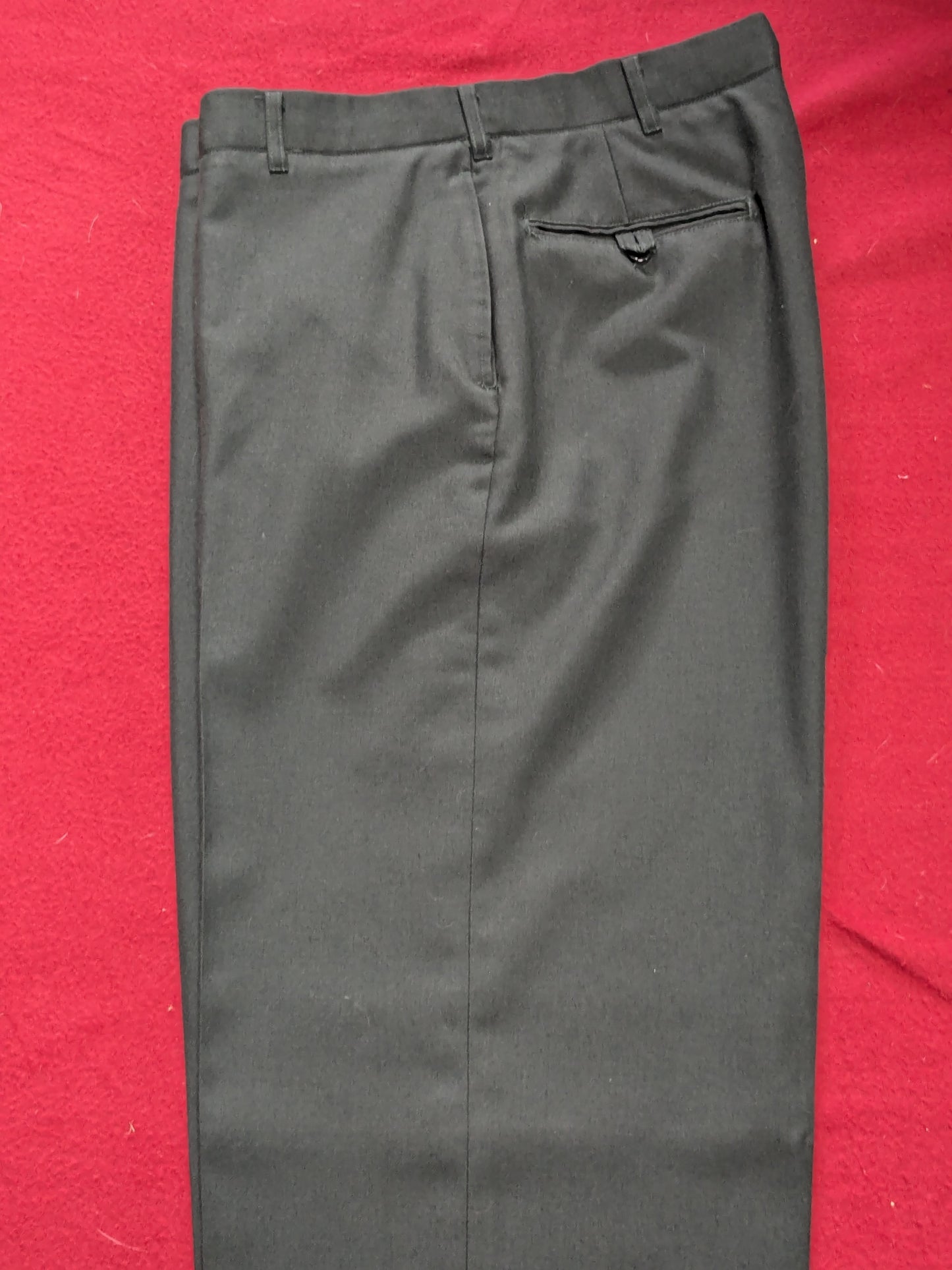 US ARMY CLASS A DRESS GREEN Men's  PANTS 35R Regular Excellent Condition (30s-YLU14)