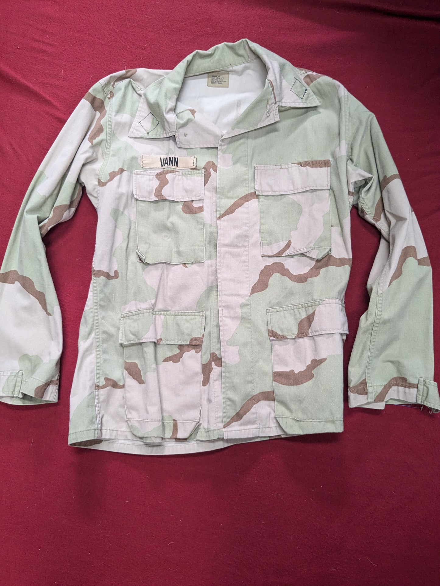 Medium Regular DCU Desert Camo Top Jacket Uniform (16s- (ab07-YLU16)