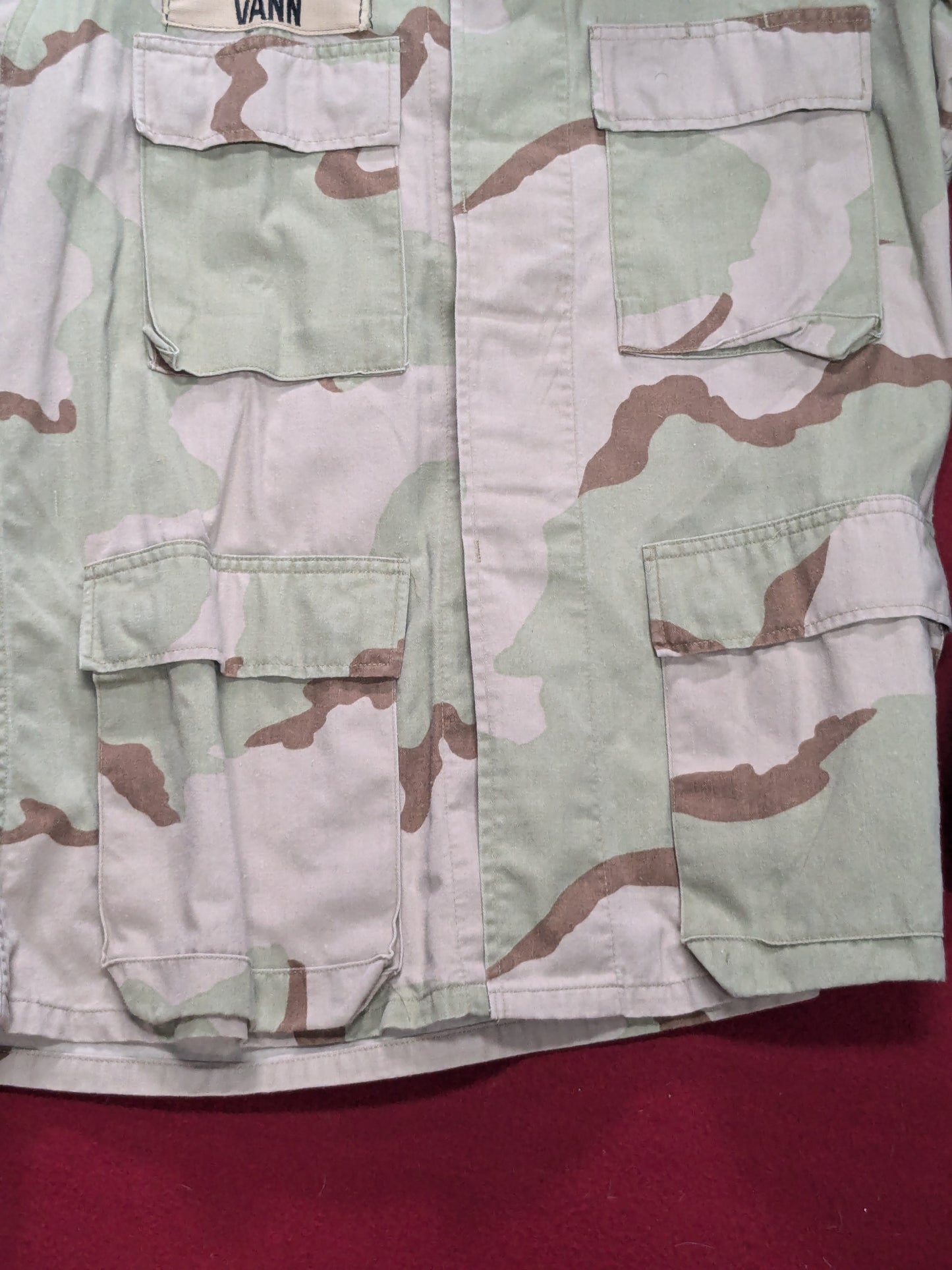 Medium Regular DCU Desert Camo Top Jacket Uniform (16s- (ab07-YLU16)