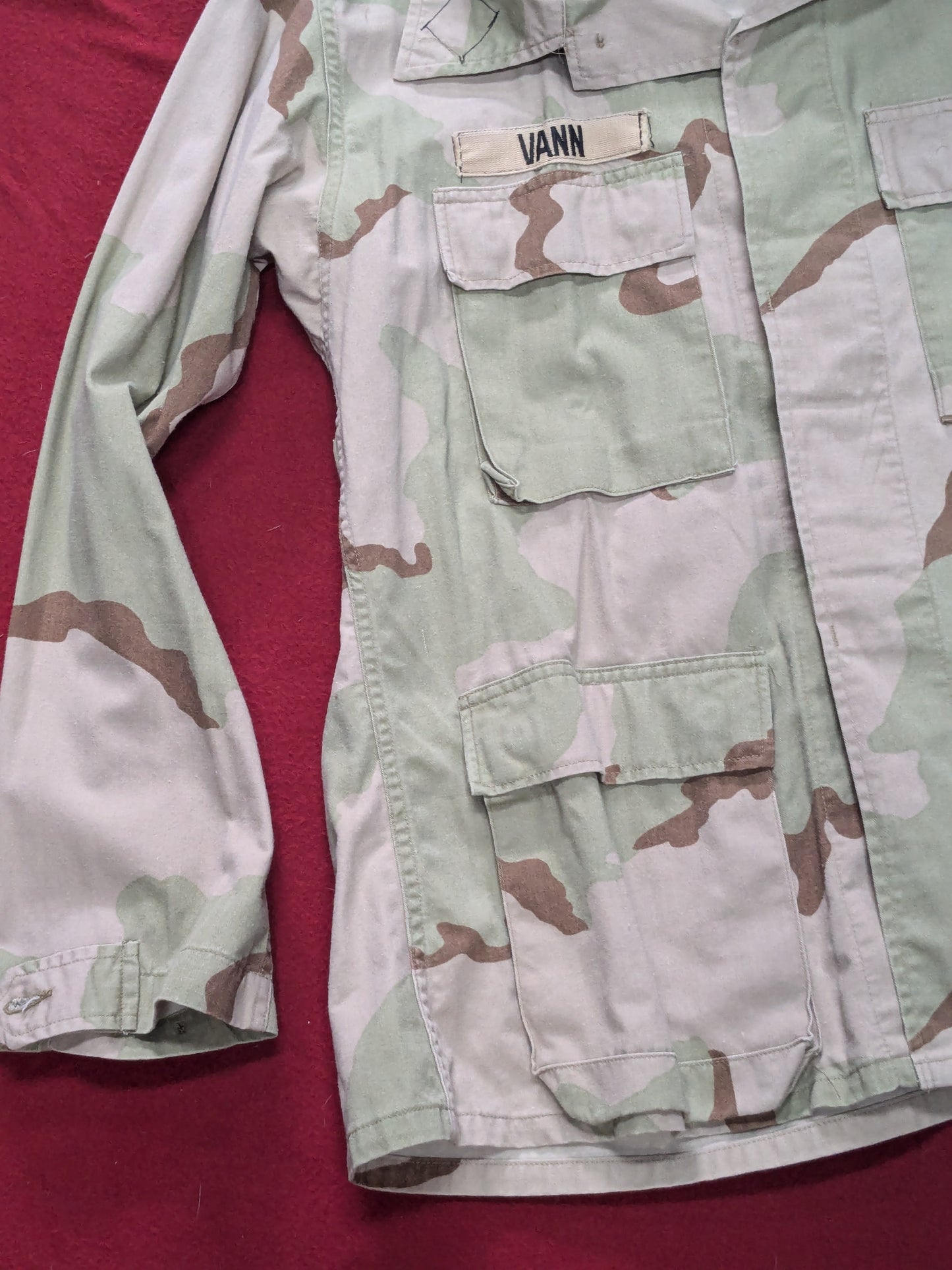 Medium Regular DCU Desert Camo Top Jacket Uniform (16s- (ab07-YLU16)