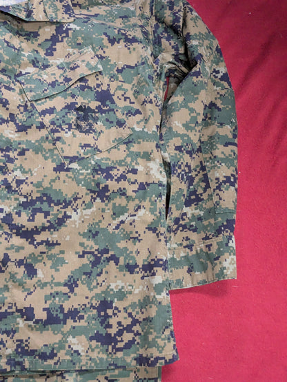 USMC Marine Corps Small Long COMBAT SHIRT & PANTS Desert Marpat Camo (fb01-YLU23)