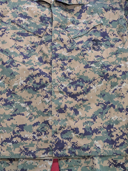 USMC Marine Corps Small Long COMBAT SHIRT & PANTS Desert Marpat Camo (fb01-YLU23)