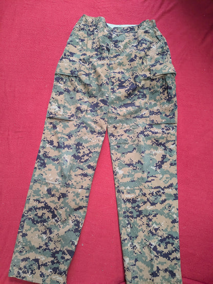 USMC Marine Corps Small Long COMBAT SHIRT & PANTS Desert Marpat Camo (fb01-YLU23)