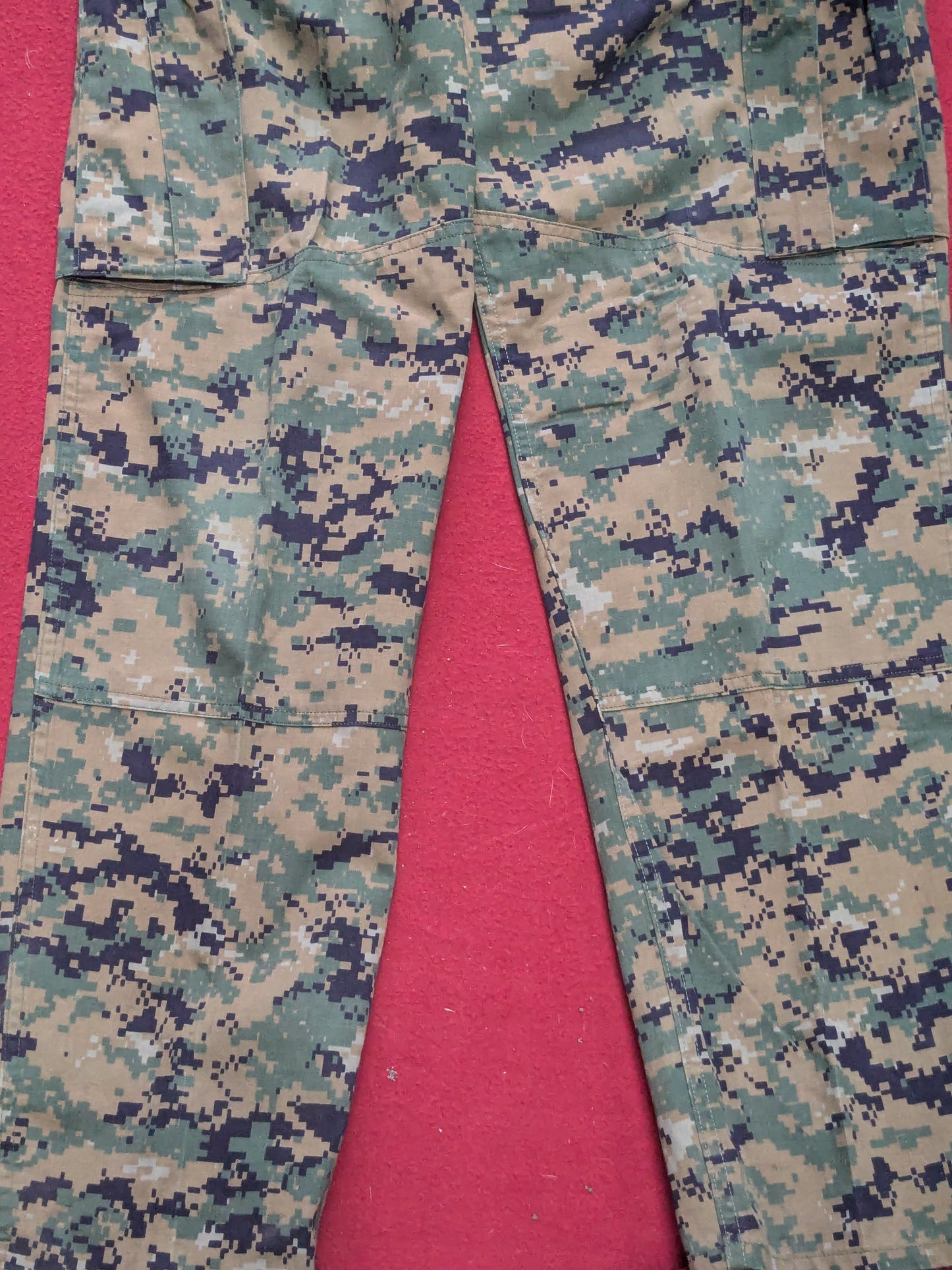 USMC Marine Corps Small Long COMBAT SHIRT & PANTS Desert Marpat Camo (fb01-YLU23)