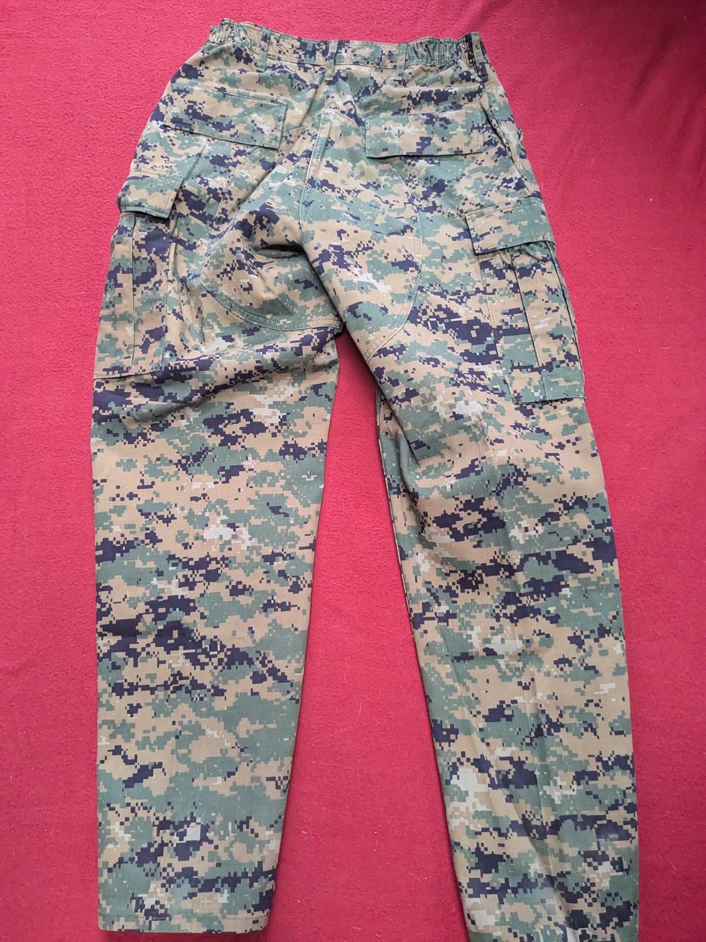 USMC Marine Corps Small Long COMBAT SHIRT & PANTS Desert Marpat Camo (fb01-YLU23)