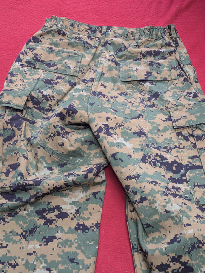 USMC Marine Corps Small Long COMBAT SHIRT & PANTS Desert Marpat Camo (fb01-YLU23)