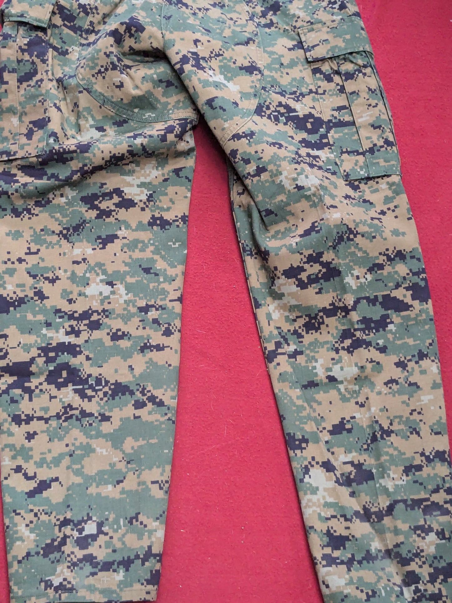 USMC Marine Corps Small Long COMBAT SHIRT & PANTS Desert Marpat Camo (fb01-YLU23)