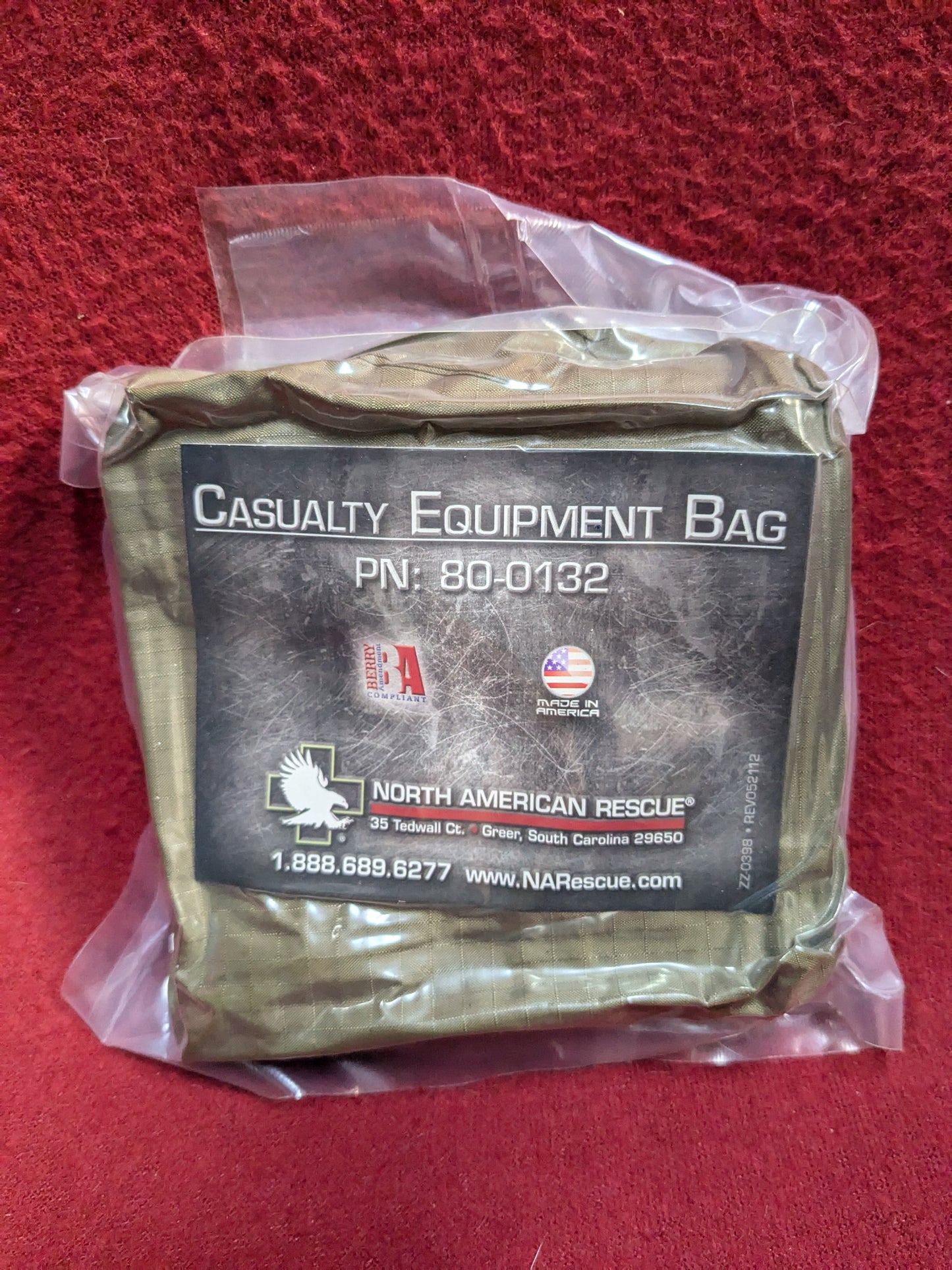 NOS NAR CASUALTY EQUIPMENT BAG PN: 80-0132 Sealed (ifak2-YLU28)