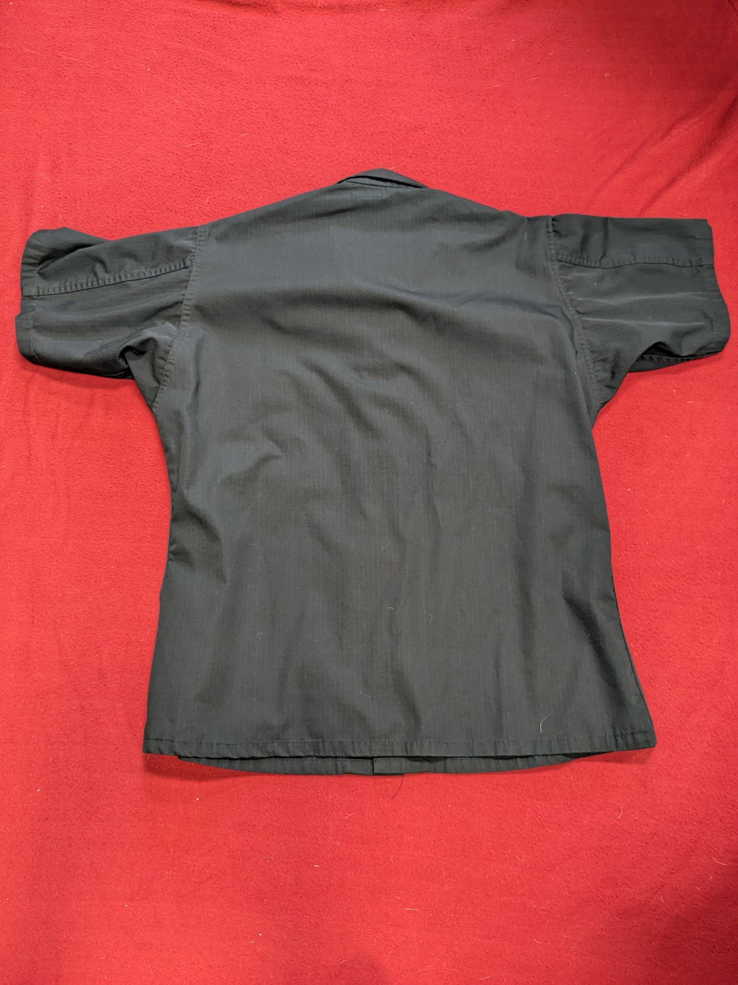 BDU Tactical Navy Magnum Short Sleeve Shirt Medium Regular Excellent Condition *aa11-YLU30*