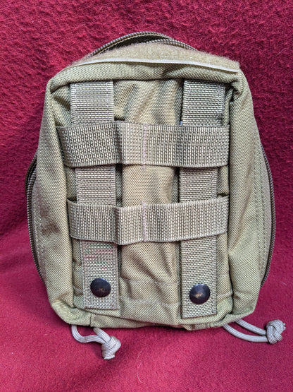 Eagle Industries SOF Medical Pouch MEDP-MS-KH Khaki 2008 Used (31cr-YLU32)