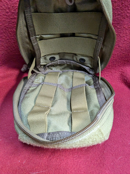 Eagle Industries SOF Medical Pouch MEDP-MS-KH Khaki 2008 Used (31cr-YLU32)