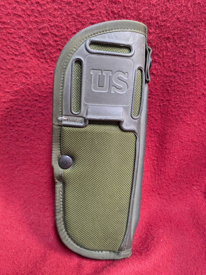 US Military BIANCHI M-12 Army OD Green Holster Beretta M9 9388057 Used (aa11-YLU33)