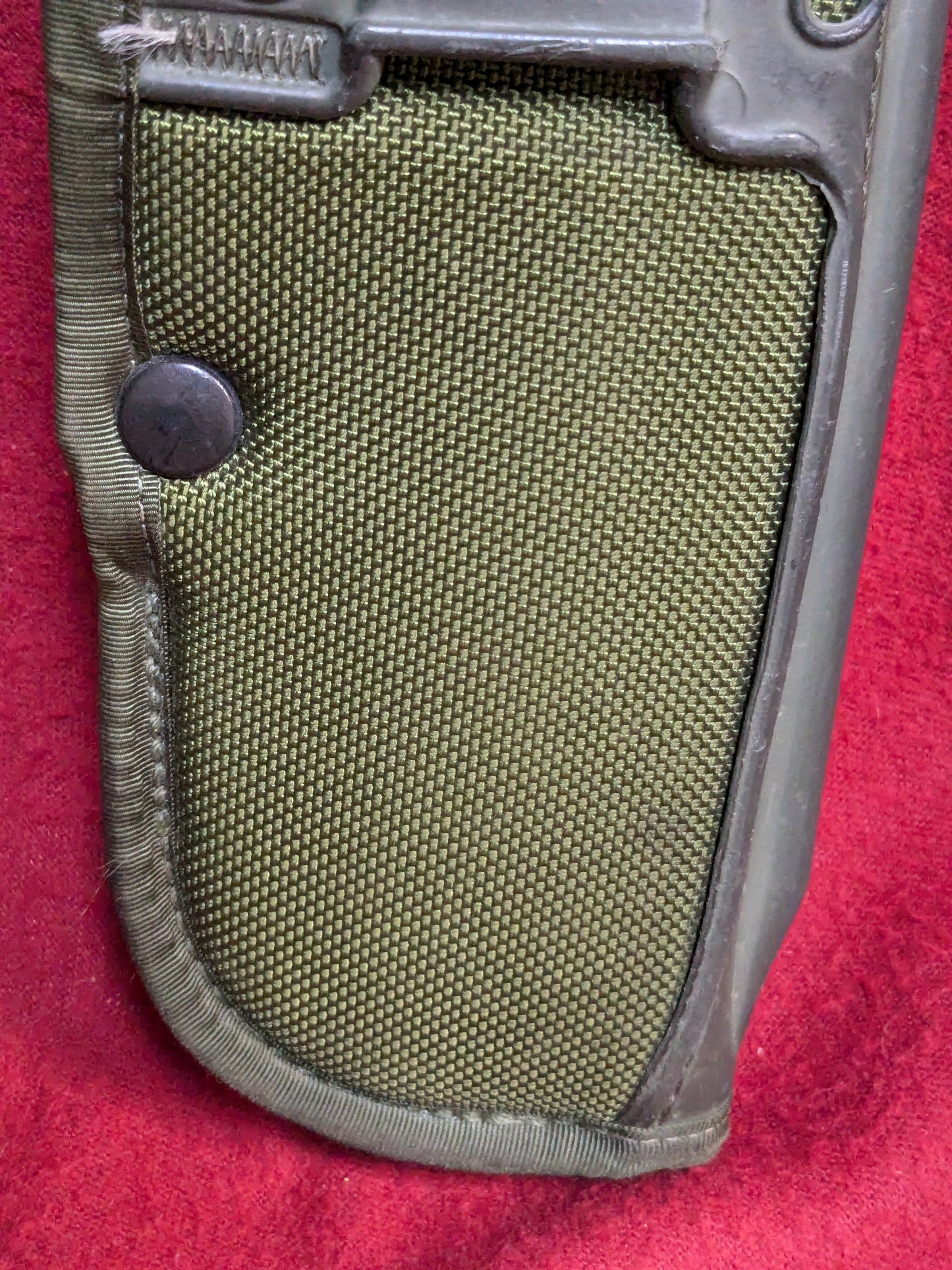 US Military BIANCHI M-12 Army OD Green Holster Beretta M9 9388057 Used (aa11-YLU33)