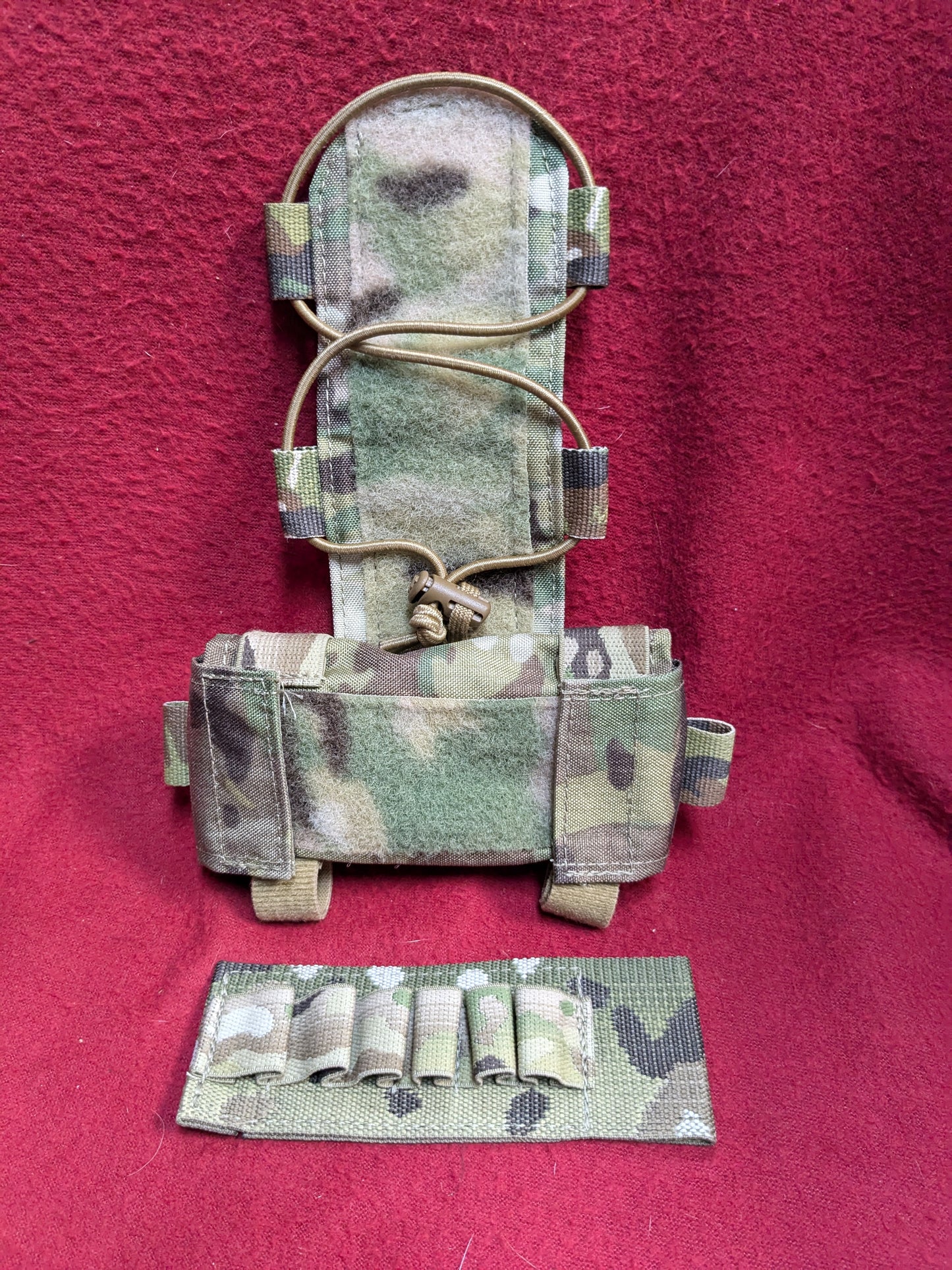 Tactical Tailor Helmet Battery Pouch Counterweight Multicam Used (31cr-YLU34)