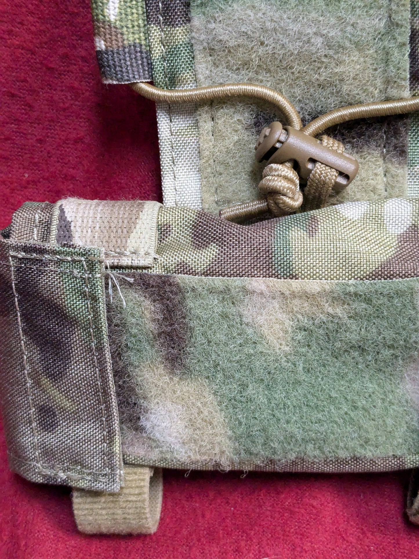 Tactical Tailor Helmet Battery Pouch Counterweight Multicam Used (31cr-YLU34)