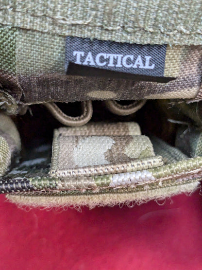 Tactical Tailor Helmet Battery Pouch Counterweight Multicam Used (31cr-YLU34)