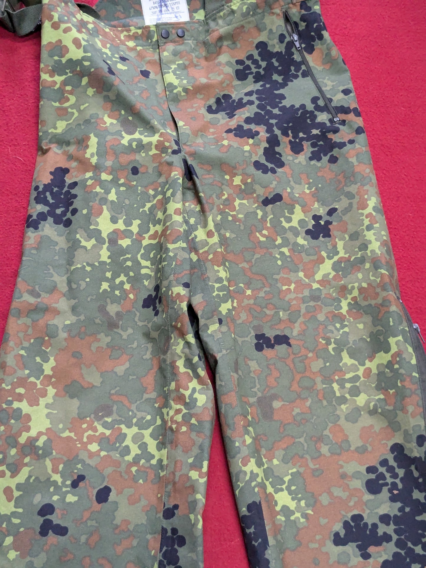 German Feuchter Ringela Military Trouser Pants Army Camouflage   Excellent Condition (aa11-YLU41)