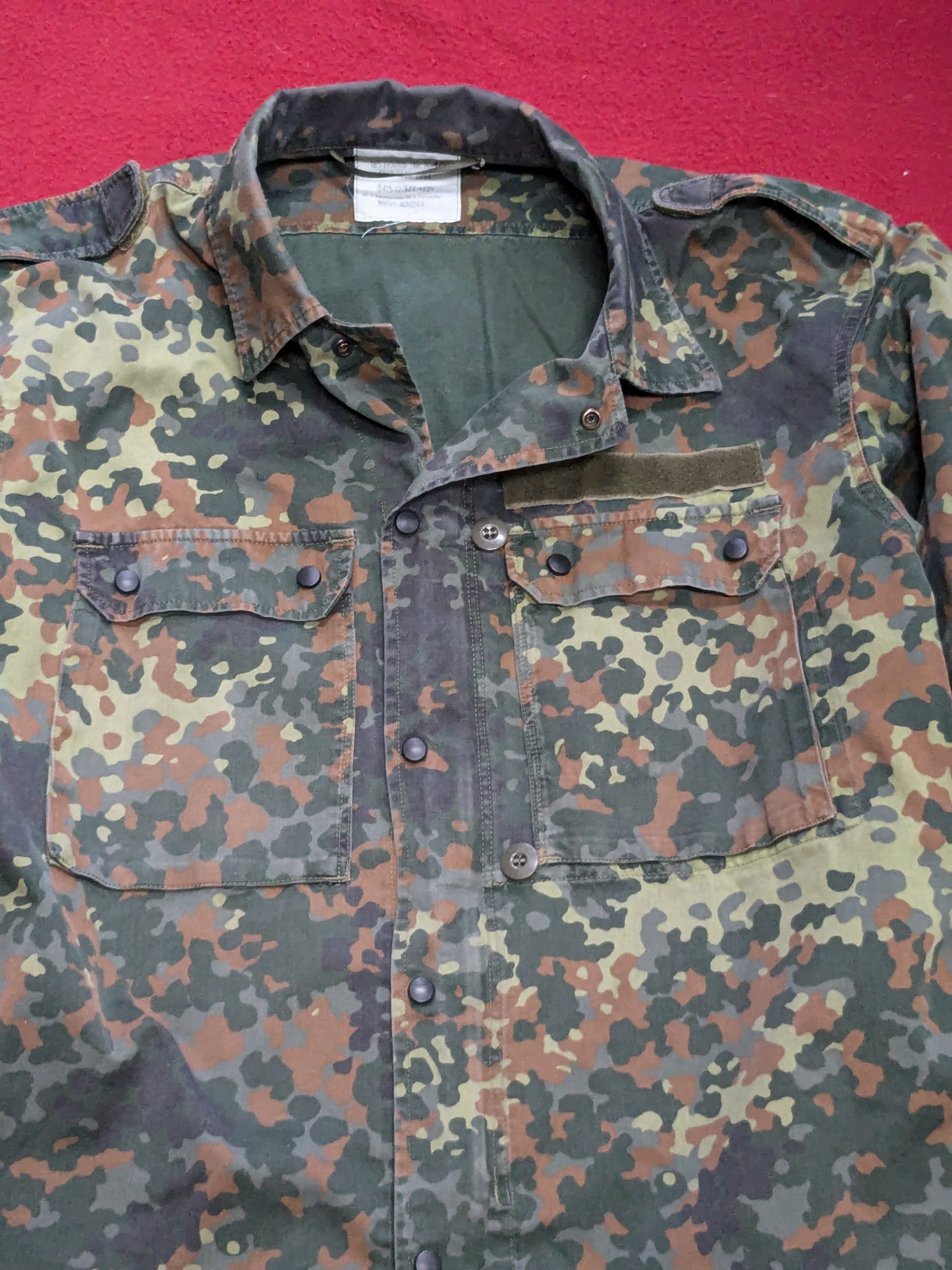 German Flecktarn Field Shirt Used (aa11-YLU42)