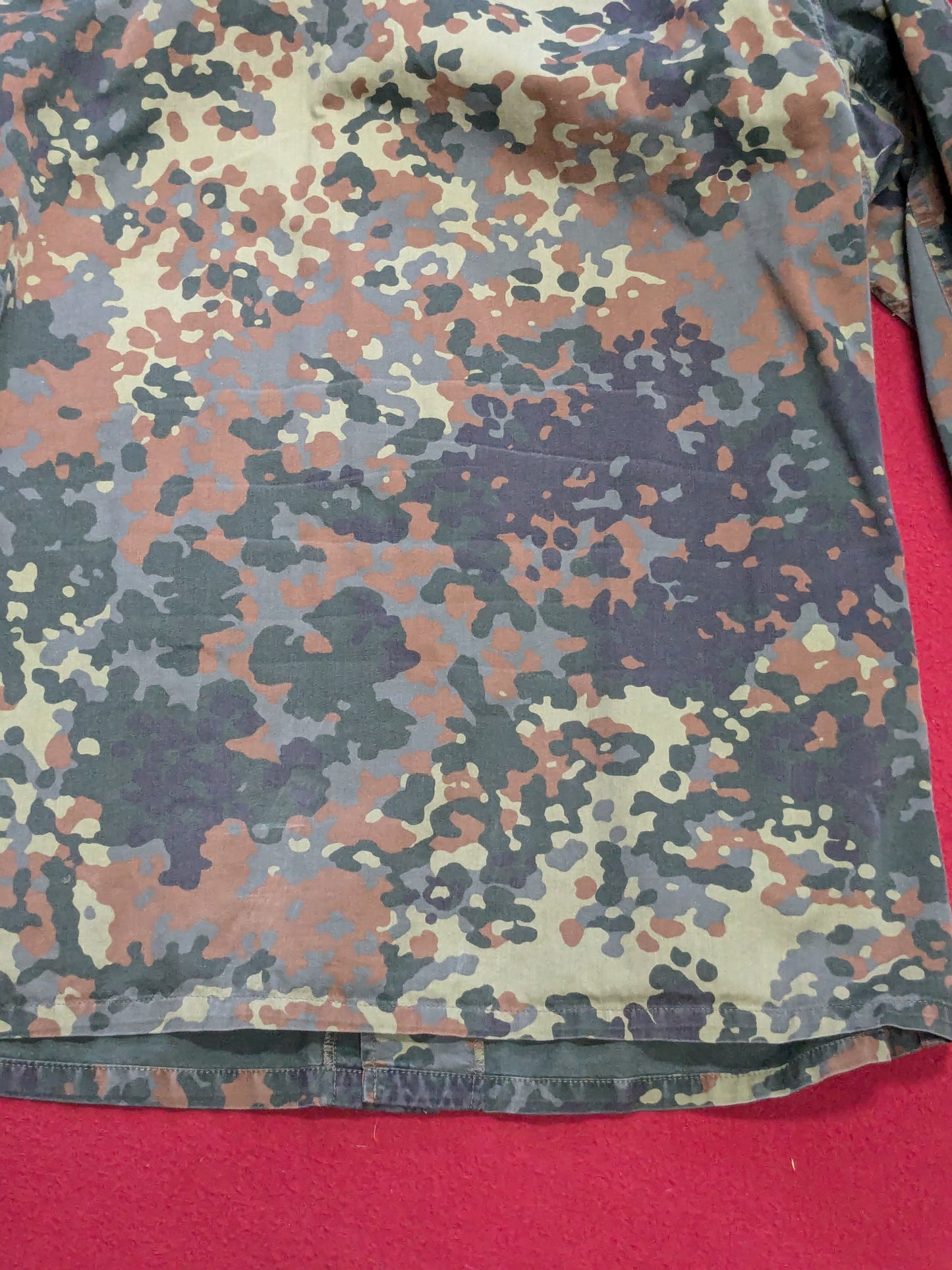 German Flecktarn Field Shirt Used (aa11-YLU42)