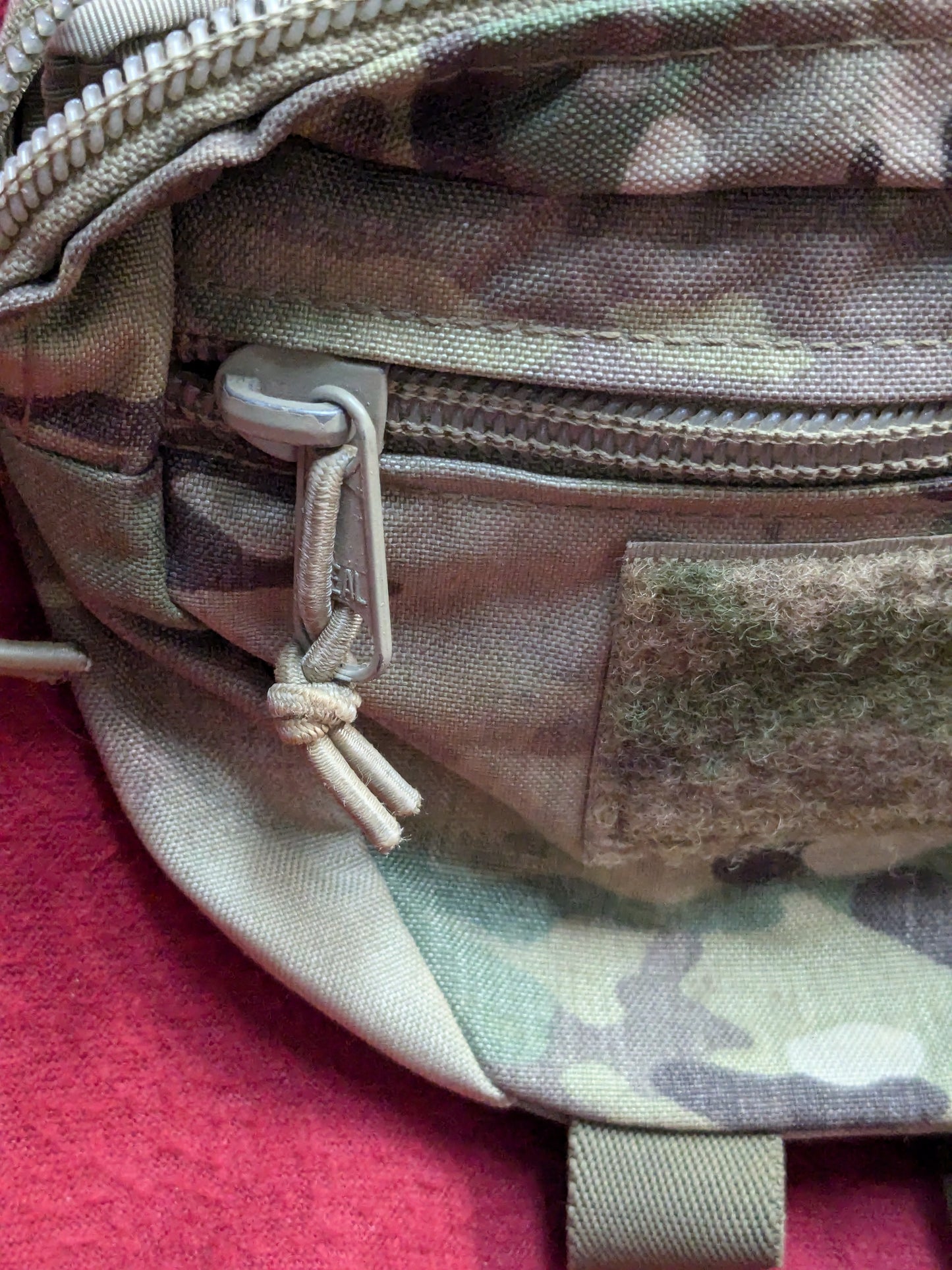 Tactical Drop Pouch Molle Admin/Utility Hook & Loop Carrying Kit Used (31cr-YLU46)