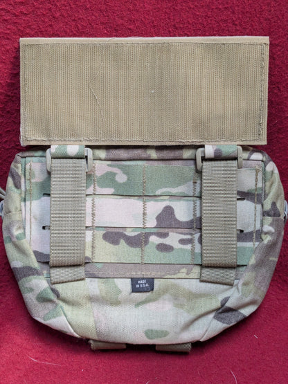 Tactical Drop Pouch Molle Admin/Utility Hook & Loop Carrying Kit Used (31cr-YLU46)