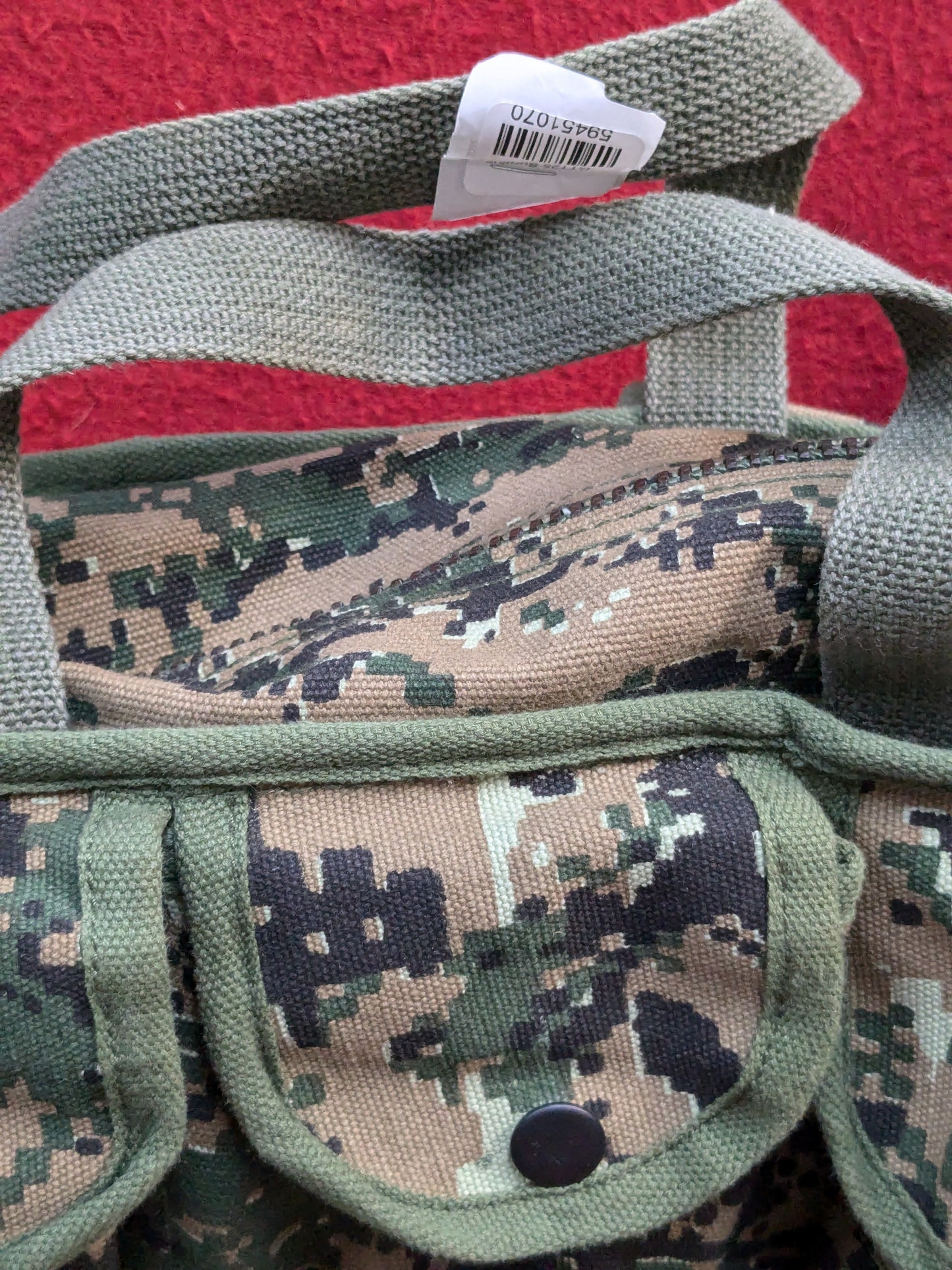 USMC MARPAT WOODLAND FIELD Bag W/ Pouches Excellent Condition (bag-YLU52)