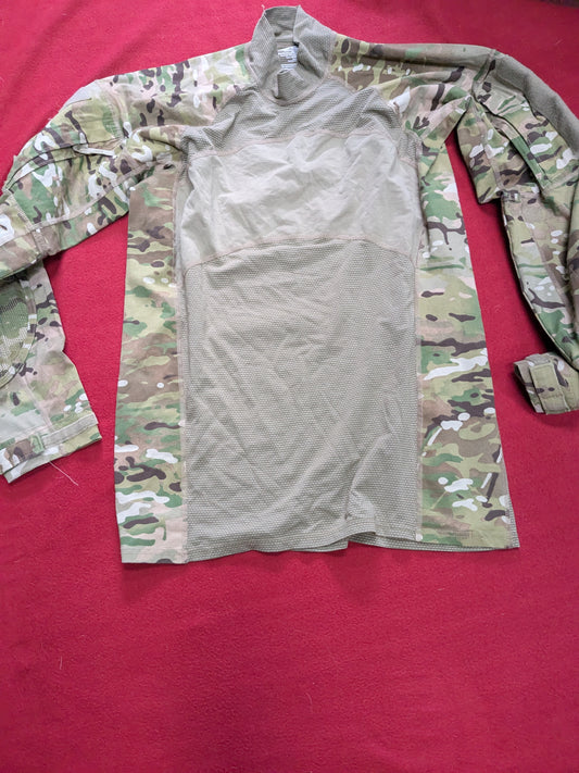 US Army XL Xtra Large Type 1 Combat OCP Multicam FRAC Top Shirt (cso- fa10-YLU68)