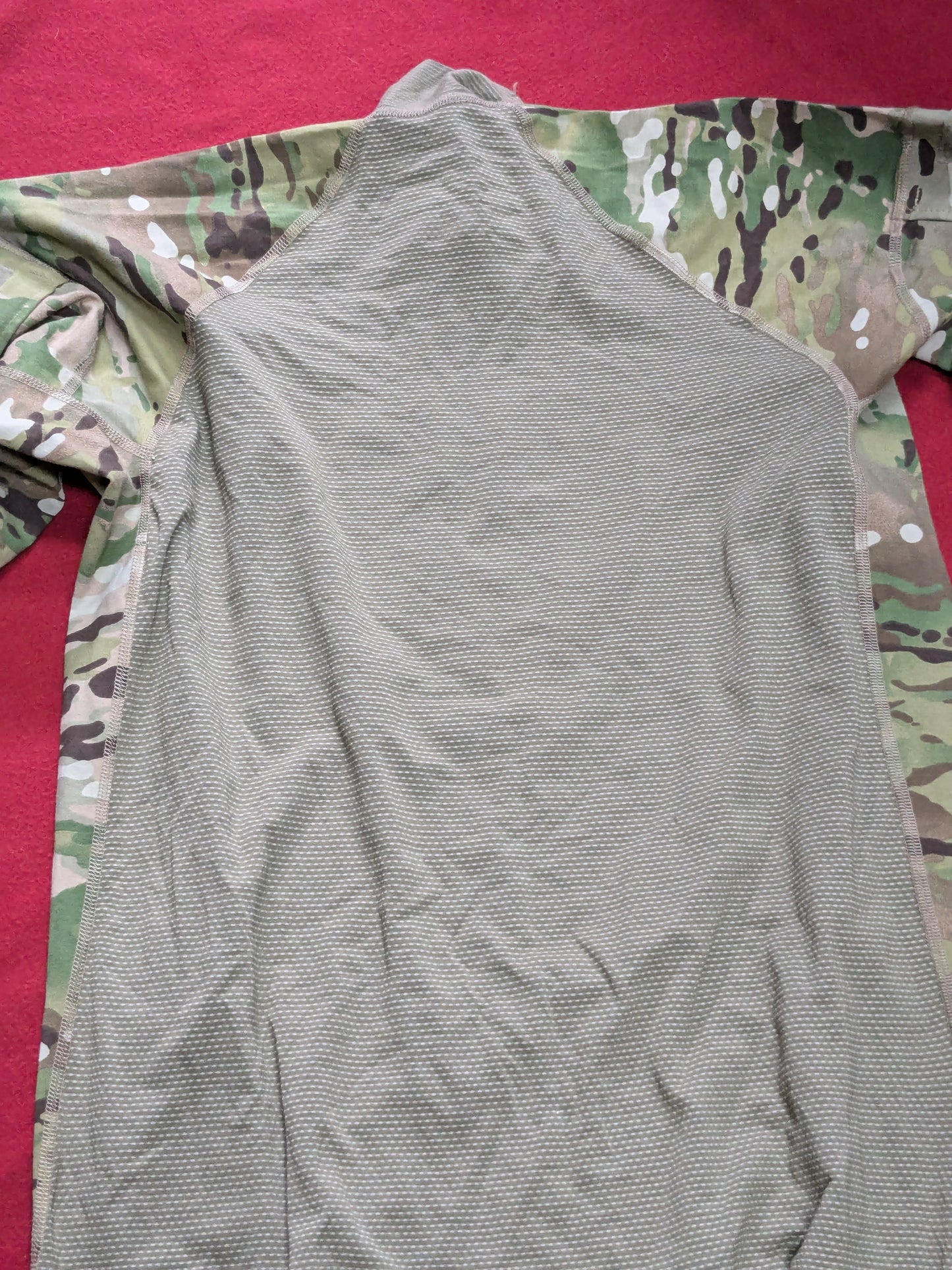 US Army XL Xtra Large Type 1 Combat OCP Multicam FRAC Top Shirt (cso- fa10-YLU68)