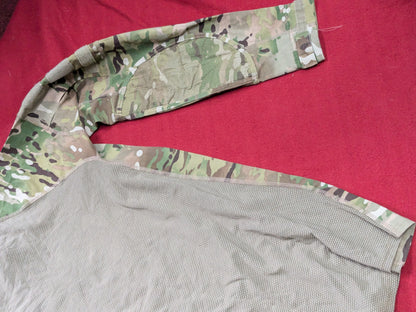 US Army XL Xtra Large Type 1 Combat OCP Multicam FRAC Top Shirt (cso- fa10-YLU68)