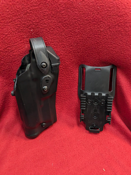 Safariland 6360RDS - ALS/SLS DUTY RATED LEVEL III RETENTION HOLSTER Excellent Condition (hc04-YLU80)