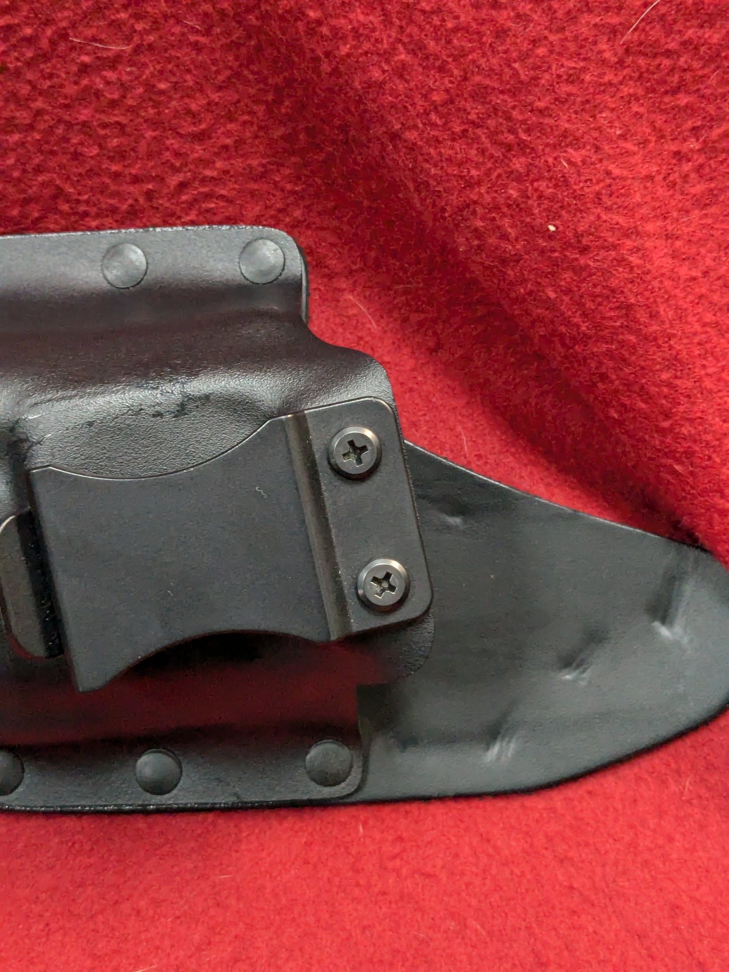 Black Holster Waist Belt Excellent Condition (hc04-YLU81)