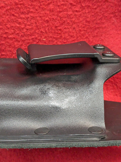 Black Holster Waist Belt Excellent Condition (hc04-YLU81)