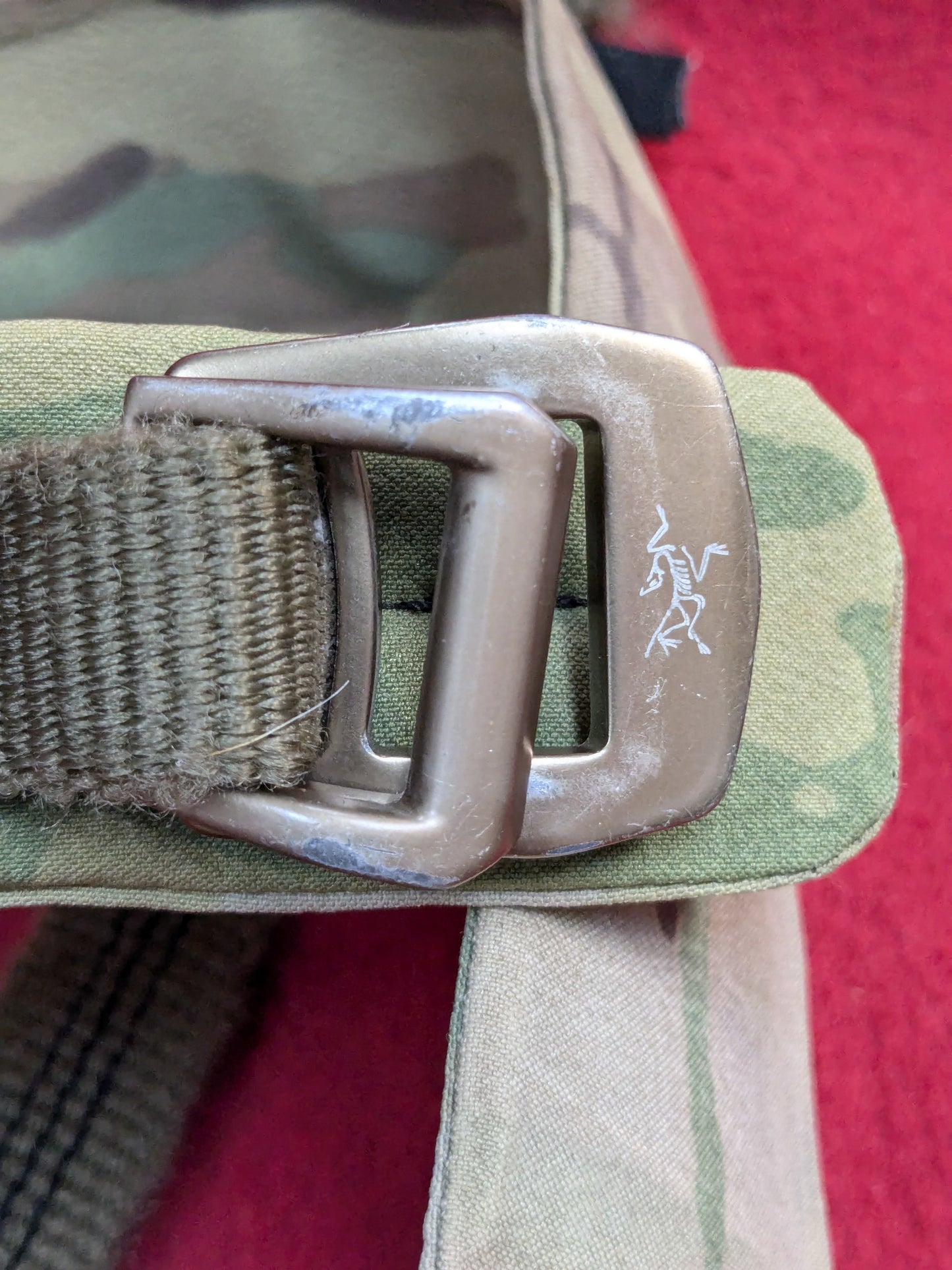 Arc'teryx H150 Riggers Belt Multicam Small Rangers Used  (gcg1- da11-YLU98)