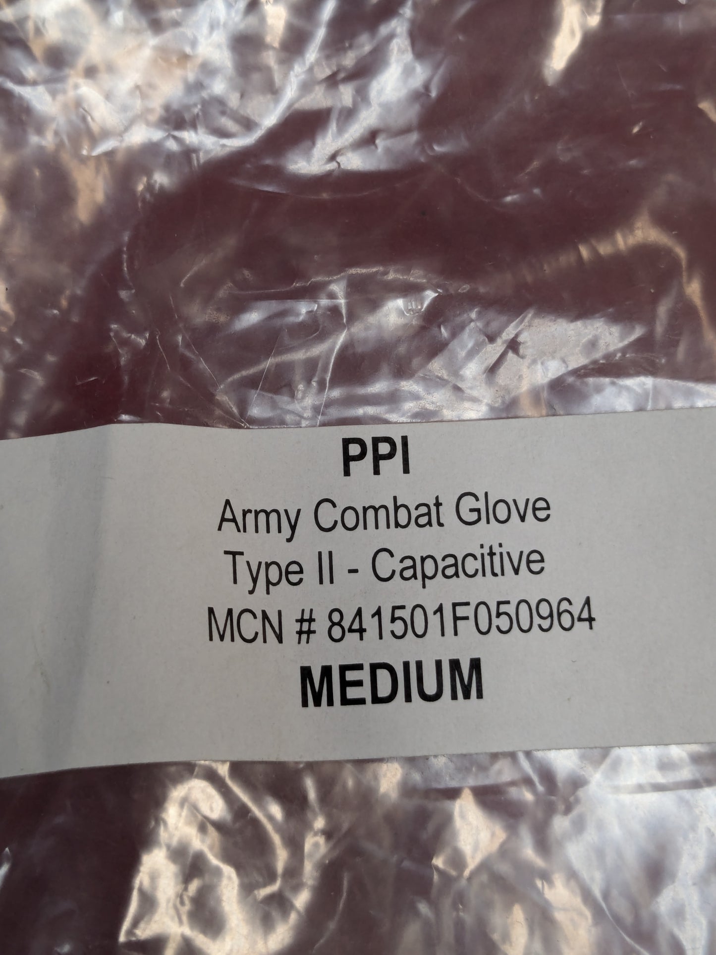 NOS US Army PPI Combat Medium Type II Foliage Capacitive Gloves (42cr- cb3-YLU104)