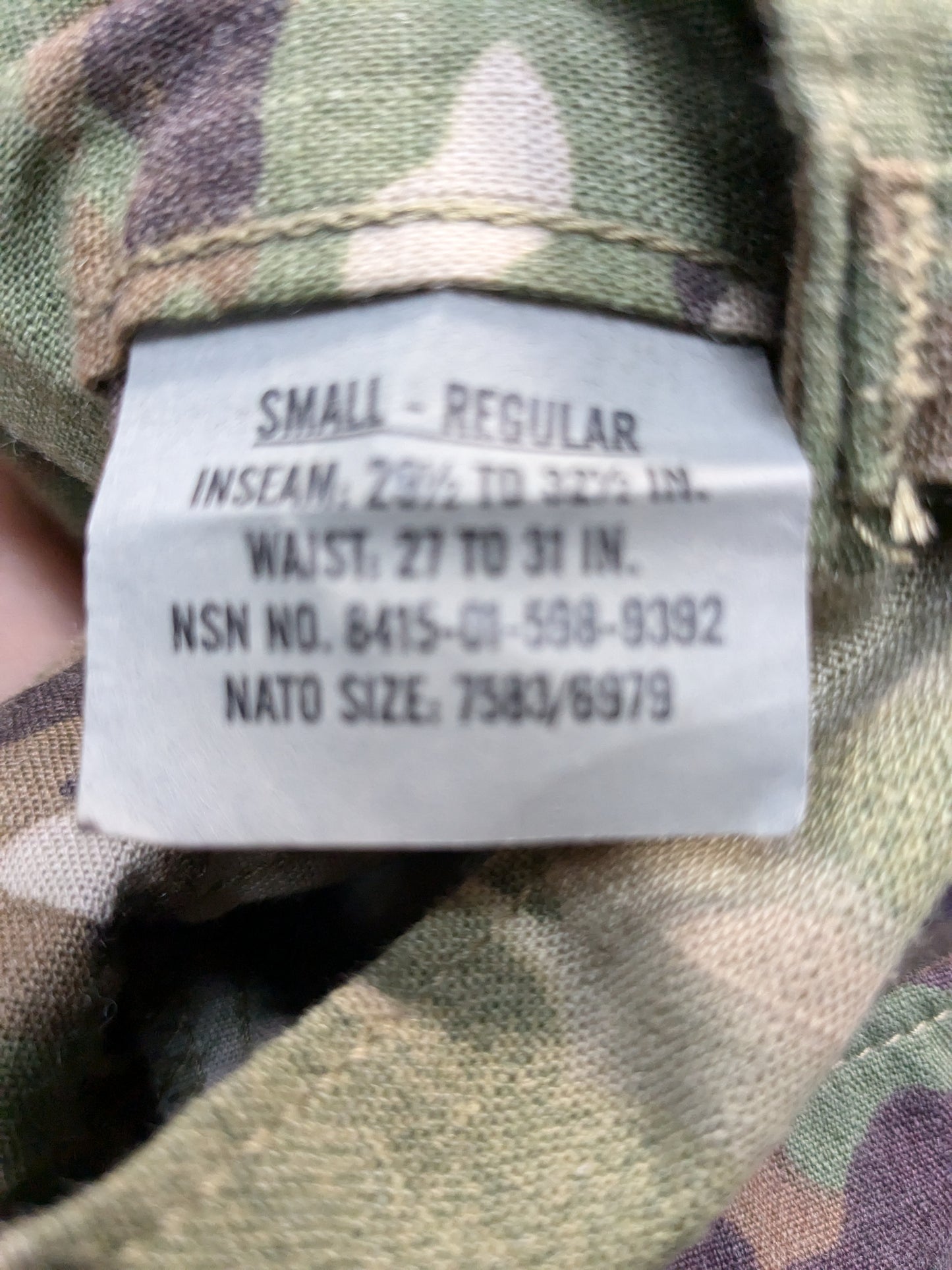 NWT/NWOT set of us army medium regular ocp frac top pants (sold-YLU125)