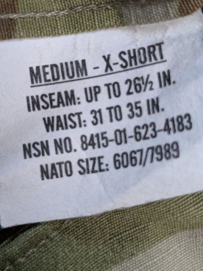 US Army Medium X- Short Traditional OCP Pants Used (ec13-YLU127)