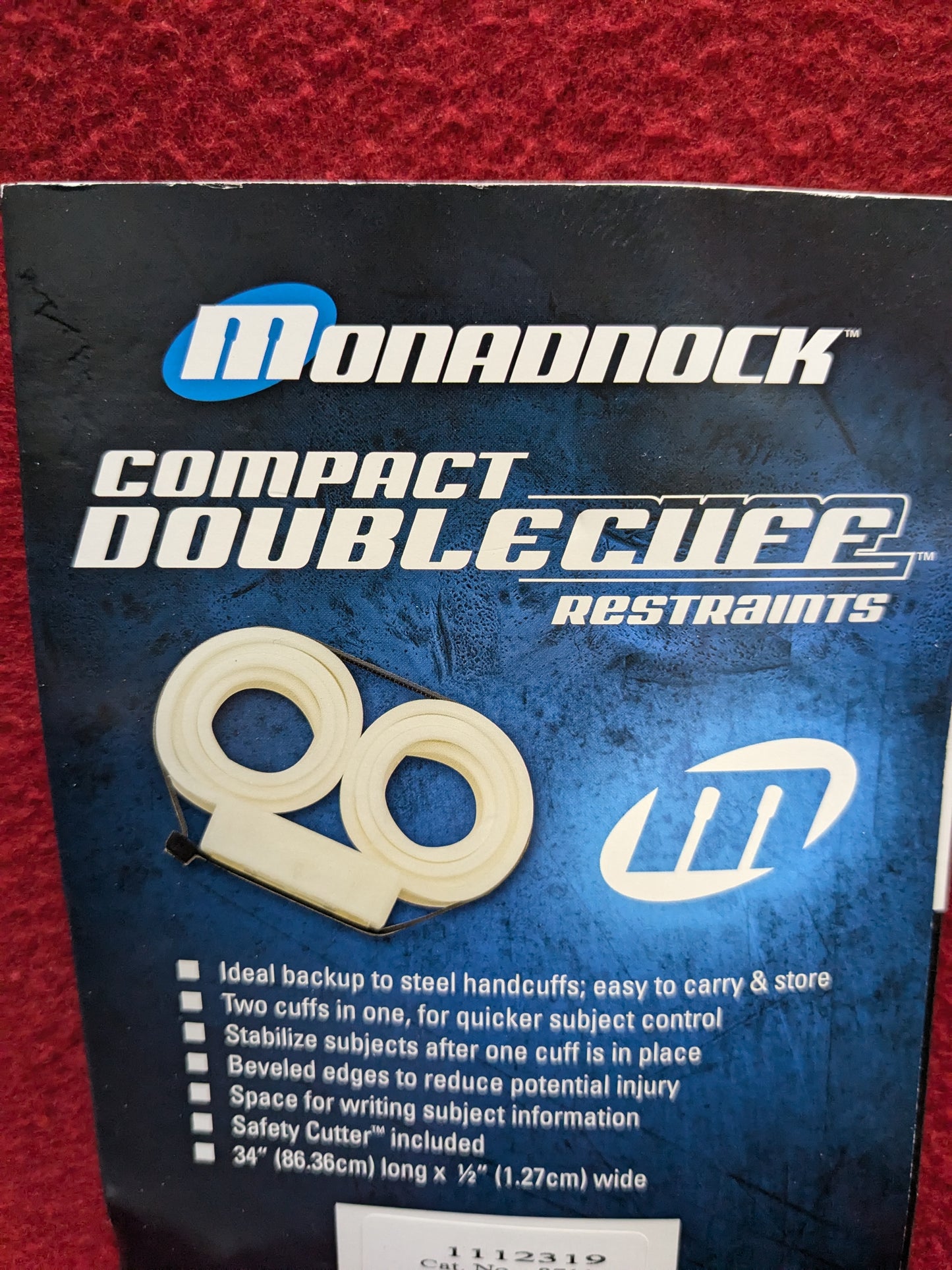 NOS Monadnock Compact Double Cuff 3 Pack w/Safety Black Cutter  (17a-YLU134)