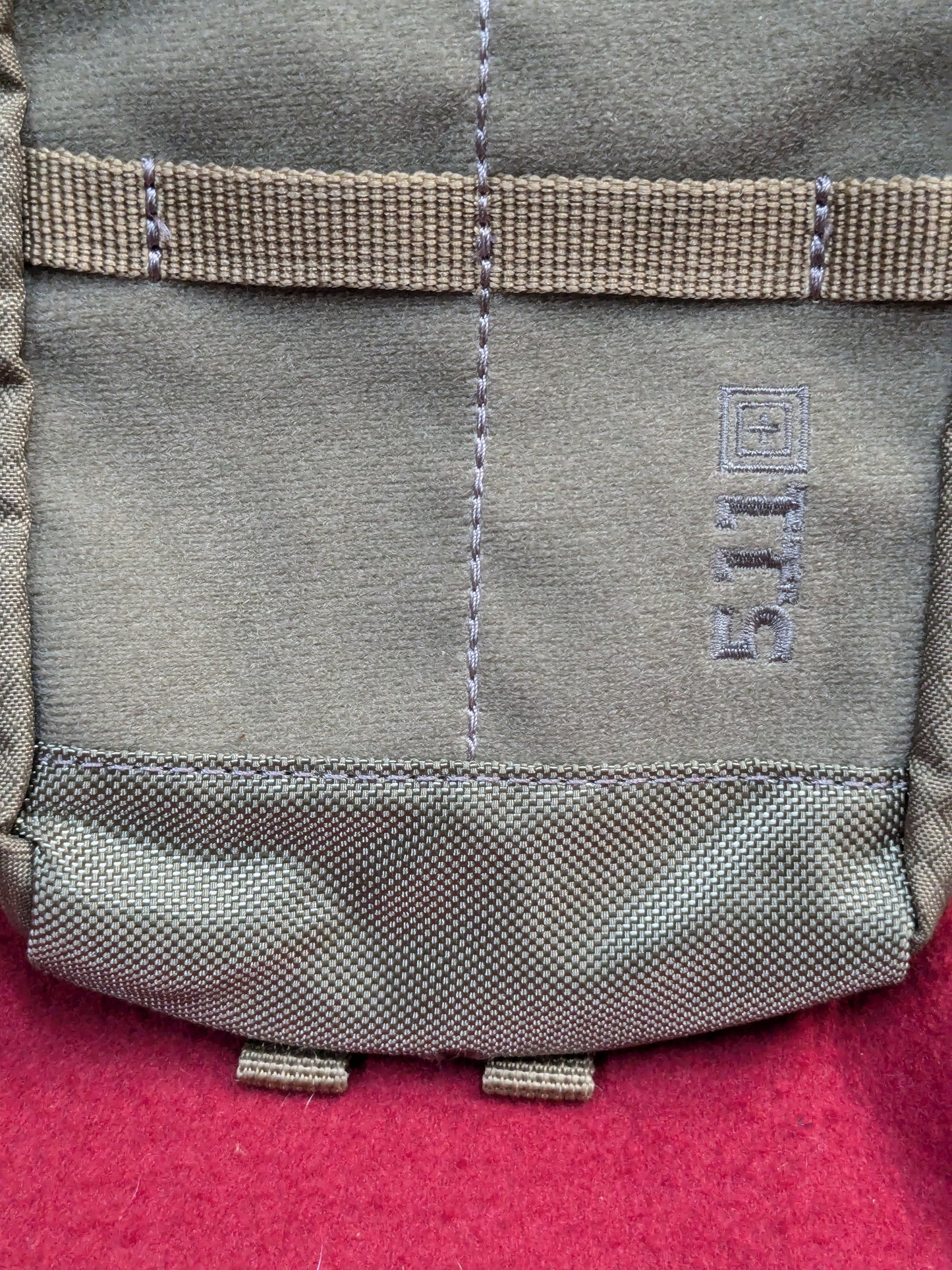 5.11 IGNITOR 4.6 NOTEBOOK POUCH KHAKI USED (35cr-YLU136)