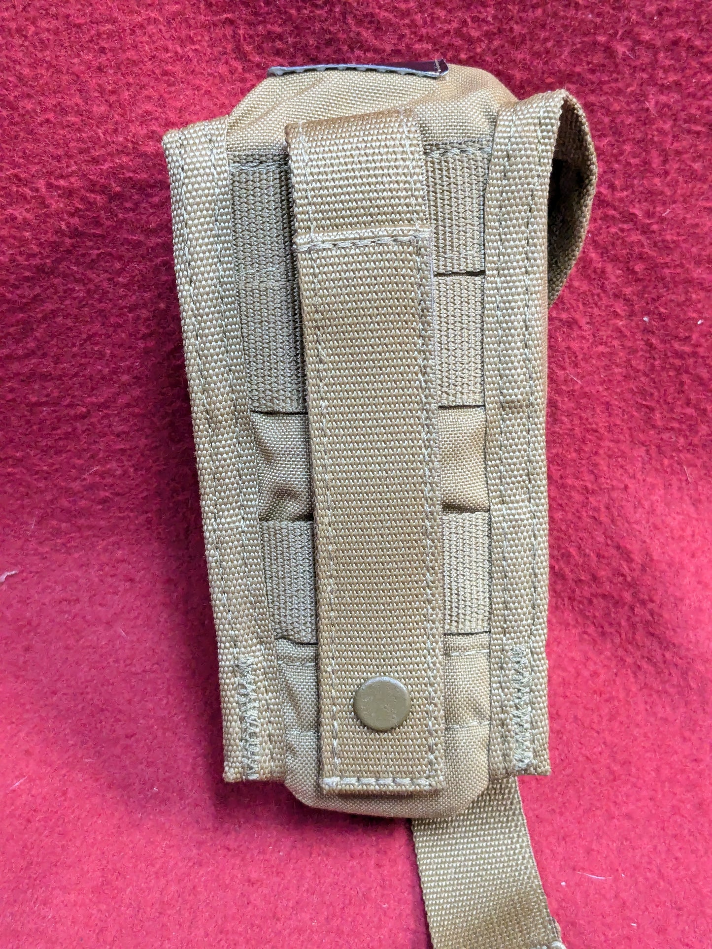 SUREFIRE Suppressor Pouch MOLLE - DARK EARTH Used (j09-YLU146)